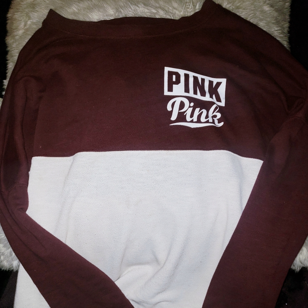 Pink long sleeve shirt